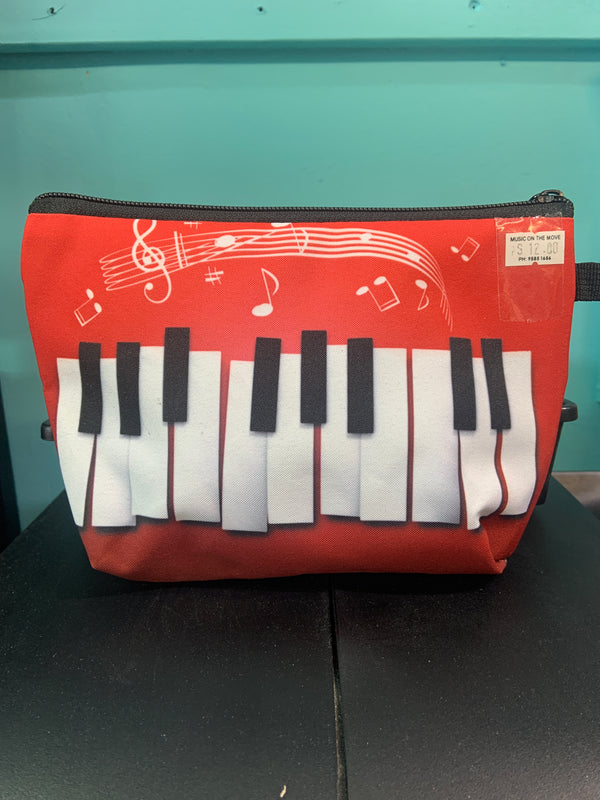 Pencil Case - Red Keyboard