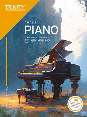 Trinity Piano - Piano Exam Pieces Plus Exercises 2023 Grade 1