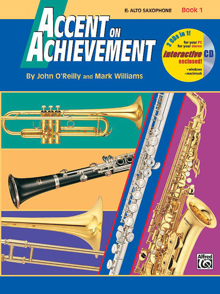 Accent On Achievement E Flat Saxophone ... CLICK FOR MORE LEVELS