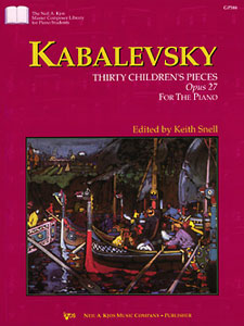 Kabalevsky : Twenty-Four Little Pieces Op. 27