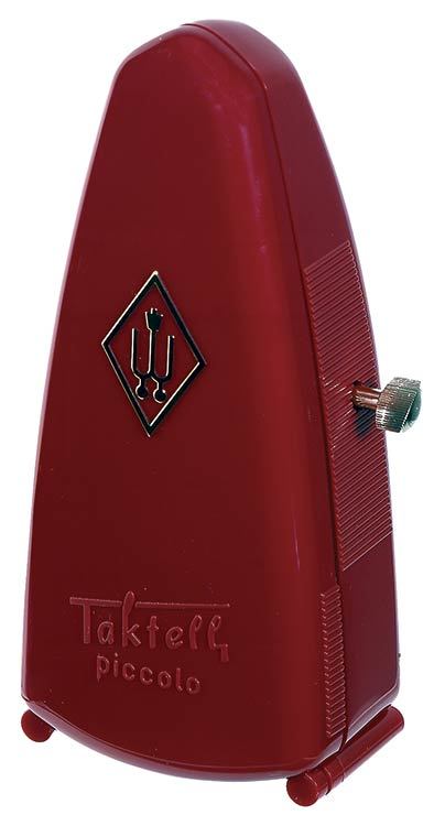 Wittner's Taktell Piccolo metronome-Red, Metronomes