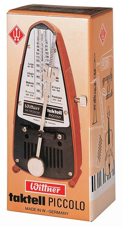 Wittner Taktell Piccolo Series Metronome in Black Colour ... CLICK FOR MORE OPTIONS