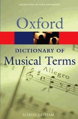 Oxford Dictionary Of Musical Terms