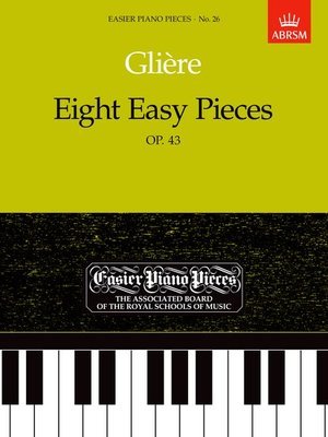 Gliere Eight Easy Pieces Op. 43