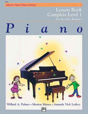 Alfred's Basic Piano Course: Complete 1 (1A/1B)... CLICK FOR MORE TITLES