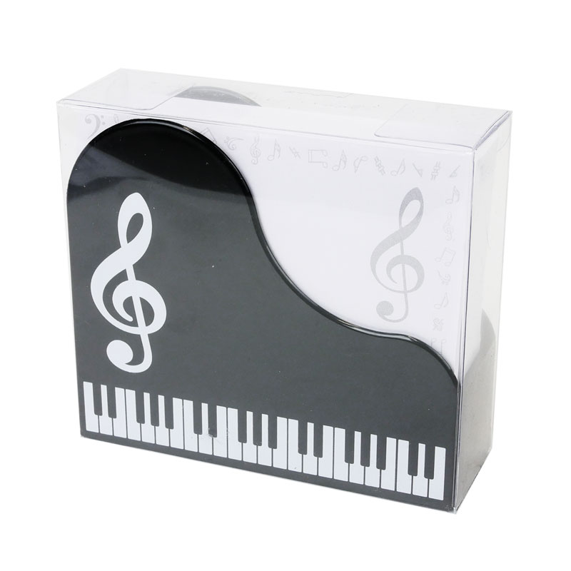 Grand Piano Memo Box Black