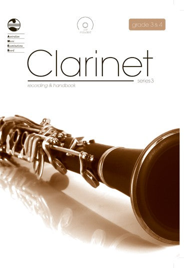AMEB Clarinet Recording & Handbook Series 3 - Grade 3 & Grade 4