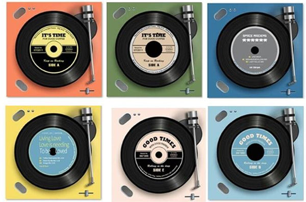 Coasters “Good Times” Record Player