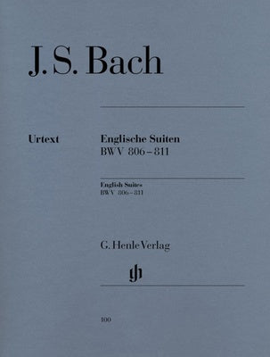 JS Bach : 6 English Suites  BWV 806-811 : Henle Edition
