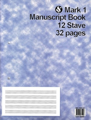 Mark 1 Manuscript Book 12 Stave 32 Pages