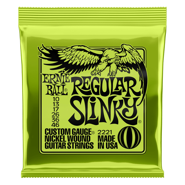 Ernie Ball Electric Guitar Strings 10-46 Regular Slinky
