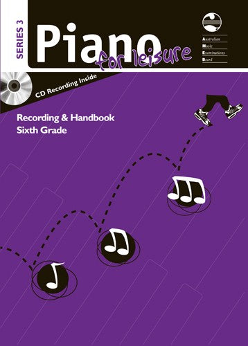 AMEB Piano For Leisure Series 3 Recording & Handbook - Grade 6