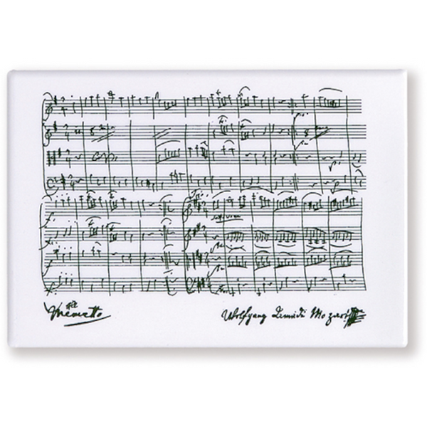 Magnet Mozart Manuscript