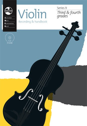 AMEB Violin Series 9 Recording & Handbook - Grade 3 & Grade 4