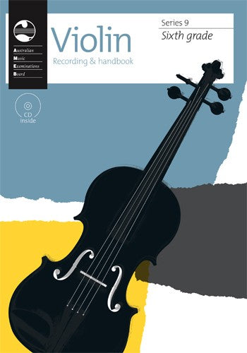 AMEB Violin Series 9 Recording & Handbook - Grade 6