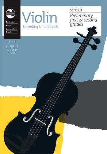 AMEB Violin Series 9 Recording & Handbook - Preliminary, Grade 1 & Grade 2