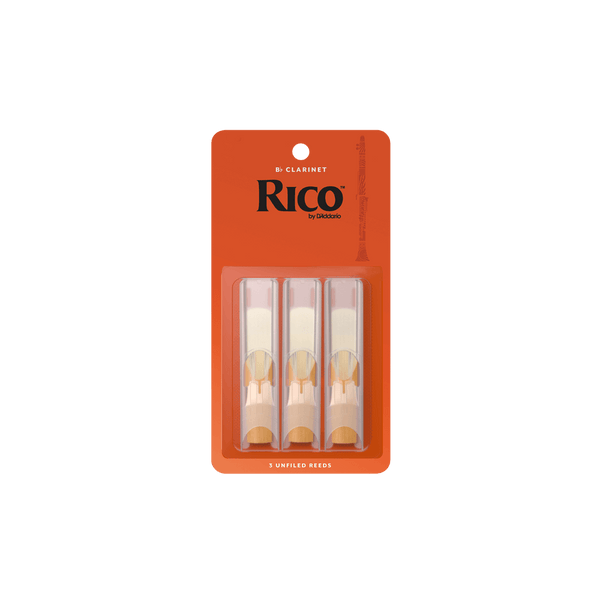 RICO BY D'ADDARIO B FLAT CLARINET REEDS ... CLICK FOR MORE OPTIONS