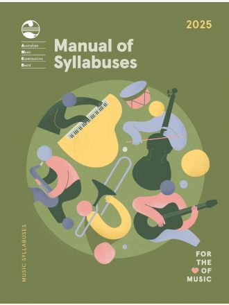 AMEB 2025 Manual of Syllabuses PRE ORDER NOW!