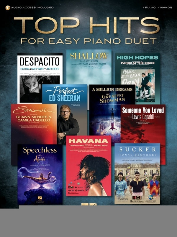 Top Hits For Easy Piano DUET