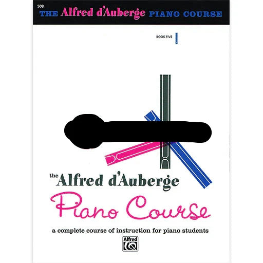 D'Auberge Piano Course Lesson Book 5