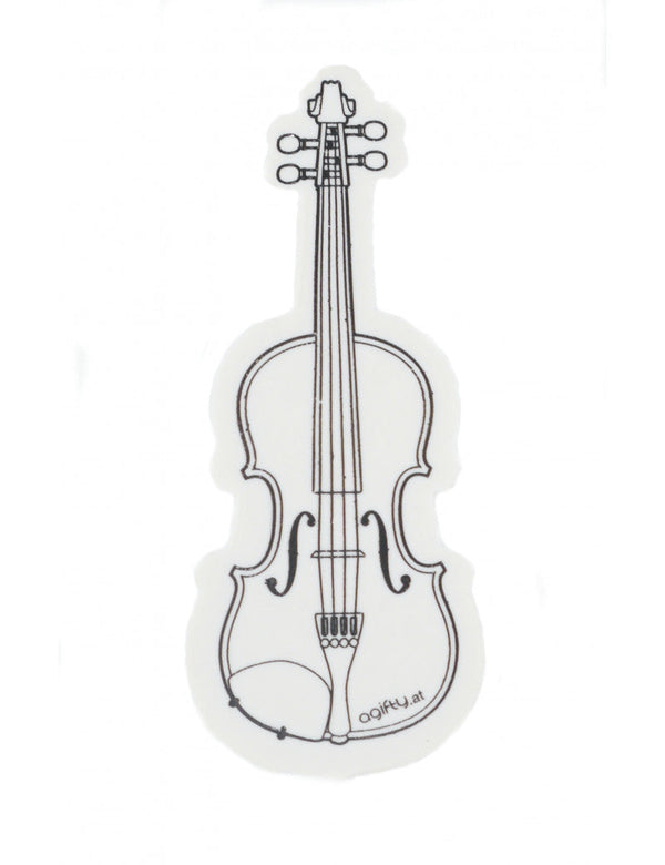 Violin Shaped Eraser