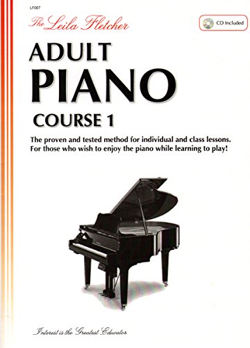 Leila Fletcher Piano Course ADULT Book 1/CD