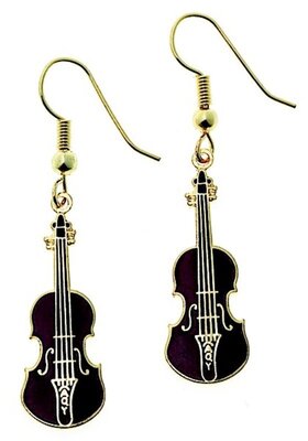 Earrings Violins