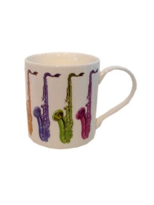 Mug Music Fine China - Saxophone