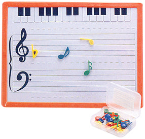 Music Teaching Whiteboard with Magnets