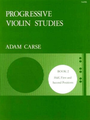 Progressive Violin Studies Book 2 - Carse