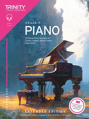 Piano Exam Pieces Plus Exercises 2023 Grade 7 Extended