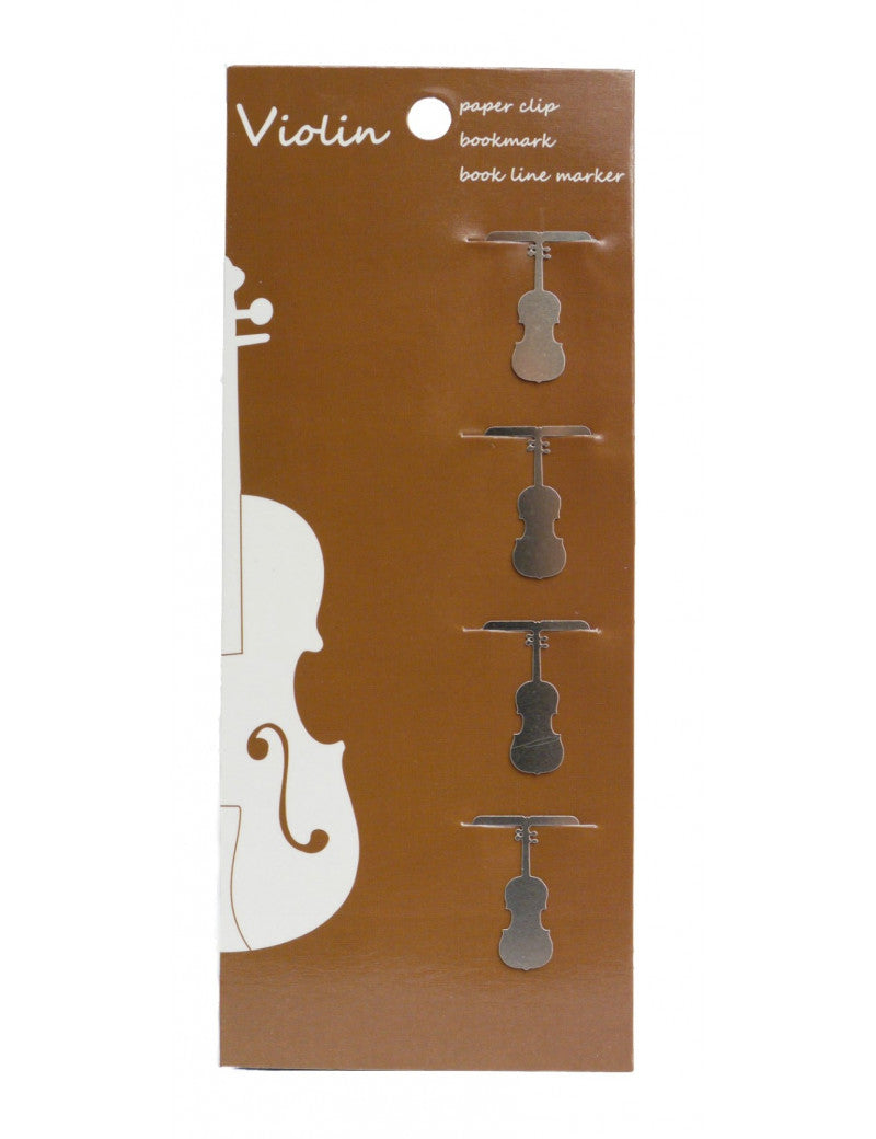 String Instrument Paper Clips Pack of 4