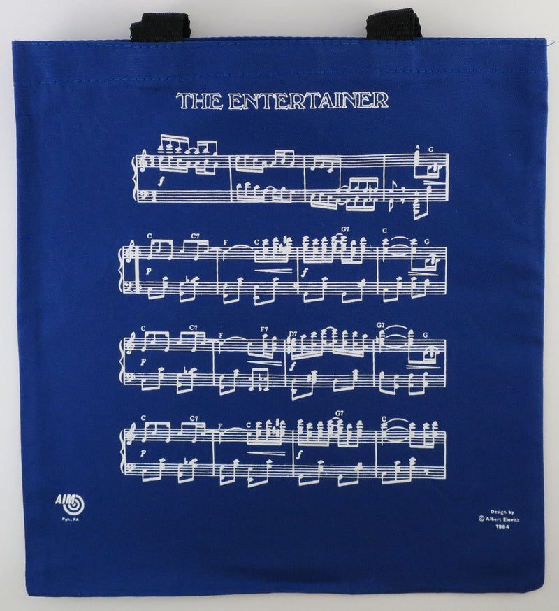 Blue Tote Bag - The Entertainer