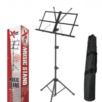 Music Stand - Black with carry bag