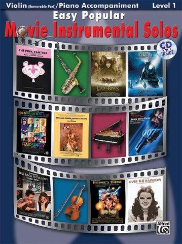 Easy Popular Movie Instrumental Solos VIOLIN