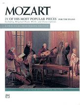 Mozart :  21 of His Most Popular Pieces