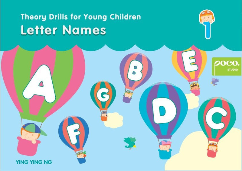 Poco Theory Drills For Young Children 1 - Letter Names