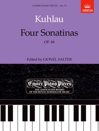 Kuhlau : Four Sonatinas Op 88 Piano