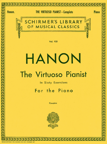 Hanon Virtuoso Pianist in 60 Exercises Complete
