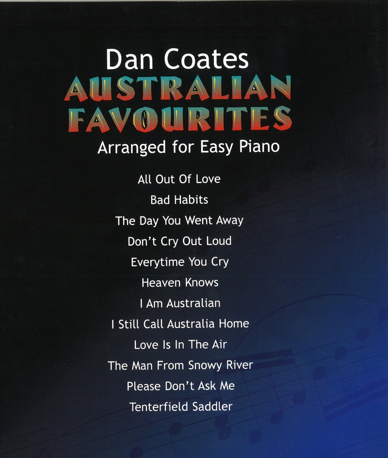 Australian Favourites - Dan Coates