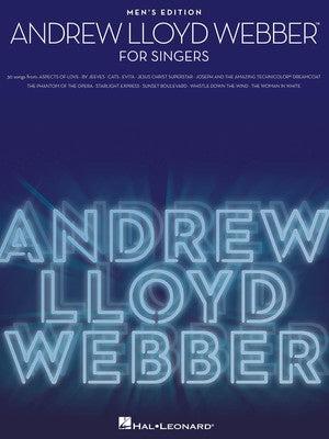 ANDREW LLOYD WEBBER For Singers ... CLICK FOR OPTIONS