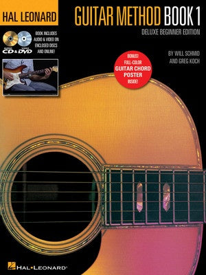 Hal Leonard Guitar Method - Book 1 (Deluxe Beginner Edition) ... CLICK FOR ALL TITLES