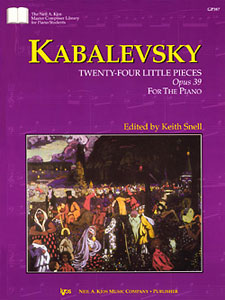 Kabalevsky : Thirty Children's Pieces Op. 39