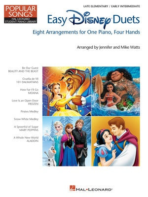 Easy Disney Duets - PIANO DUETS