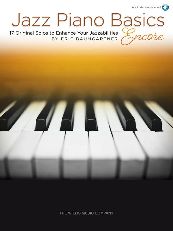 Jazz Piano Basics - Eric Baumgartner ... CLICK FOR ALL TITLES