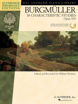 Burgmuller - 18 Characteristic Studies Op. 109