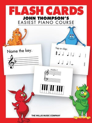 Flashcards John Thompson Easiest Piano Course