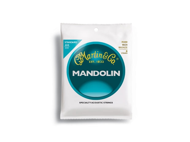 Martin Strings : Mandolin, Light, 80/20 10-34