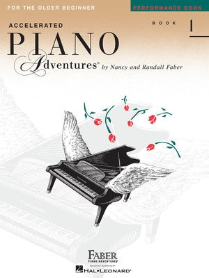Piano Adventures Accelerated Level 1 (For The Older Beginner) ... CLICK FOR MORE TITLES