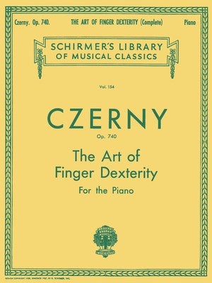 Czerny - The Art Of Dexterity Op. 740